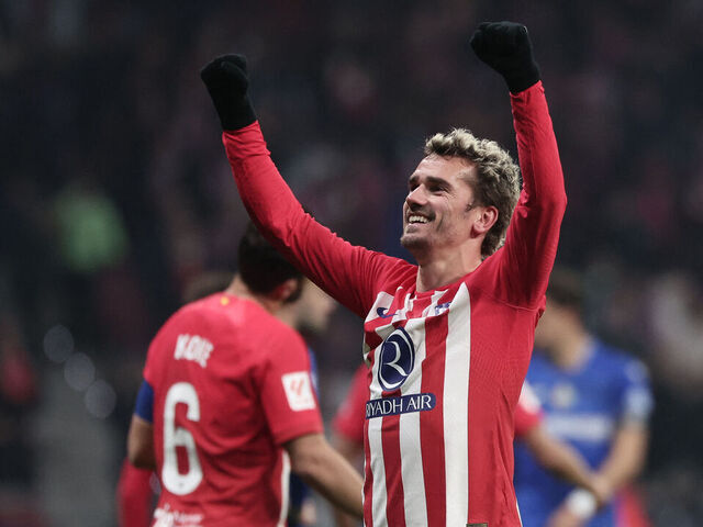 L'effort d'Antoine Griezmann aide l'Atlético de Madrid à remporter le match